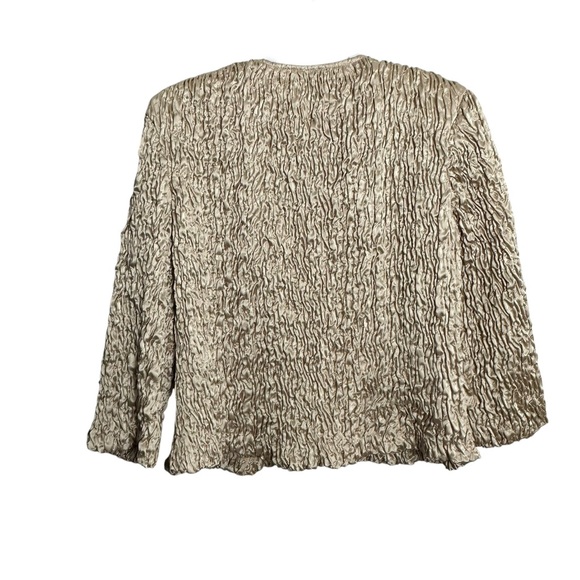 Joseph Ribkoff Zipped Ruched Jacket - Picture 2 of 10